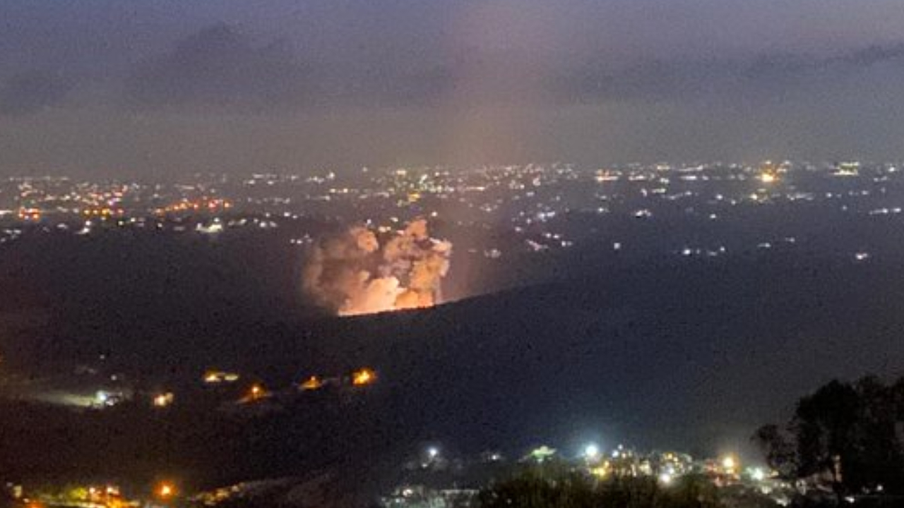 İsrail Lübnan'ı bombaladı