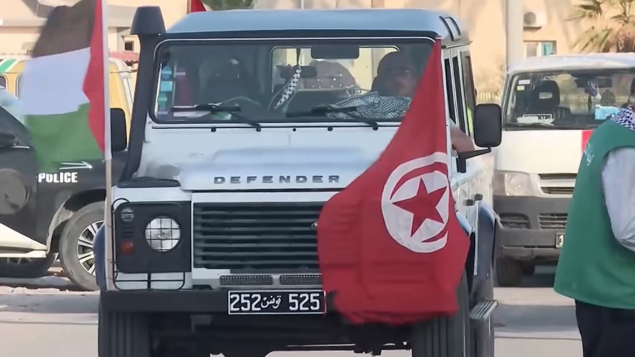 'Mağrip Direniş Konvoyu' Gazze'ye ilerliyor