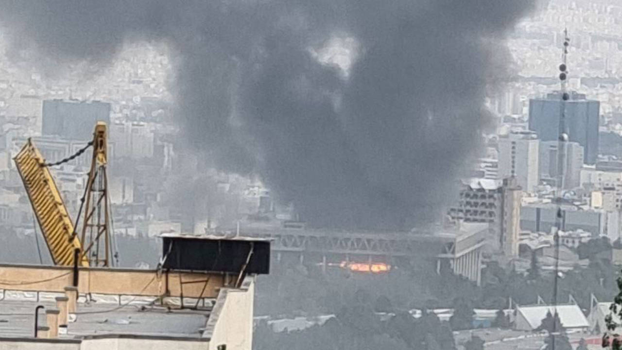 İsrail İran Devlet Televizyonu'nu bombaladı
