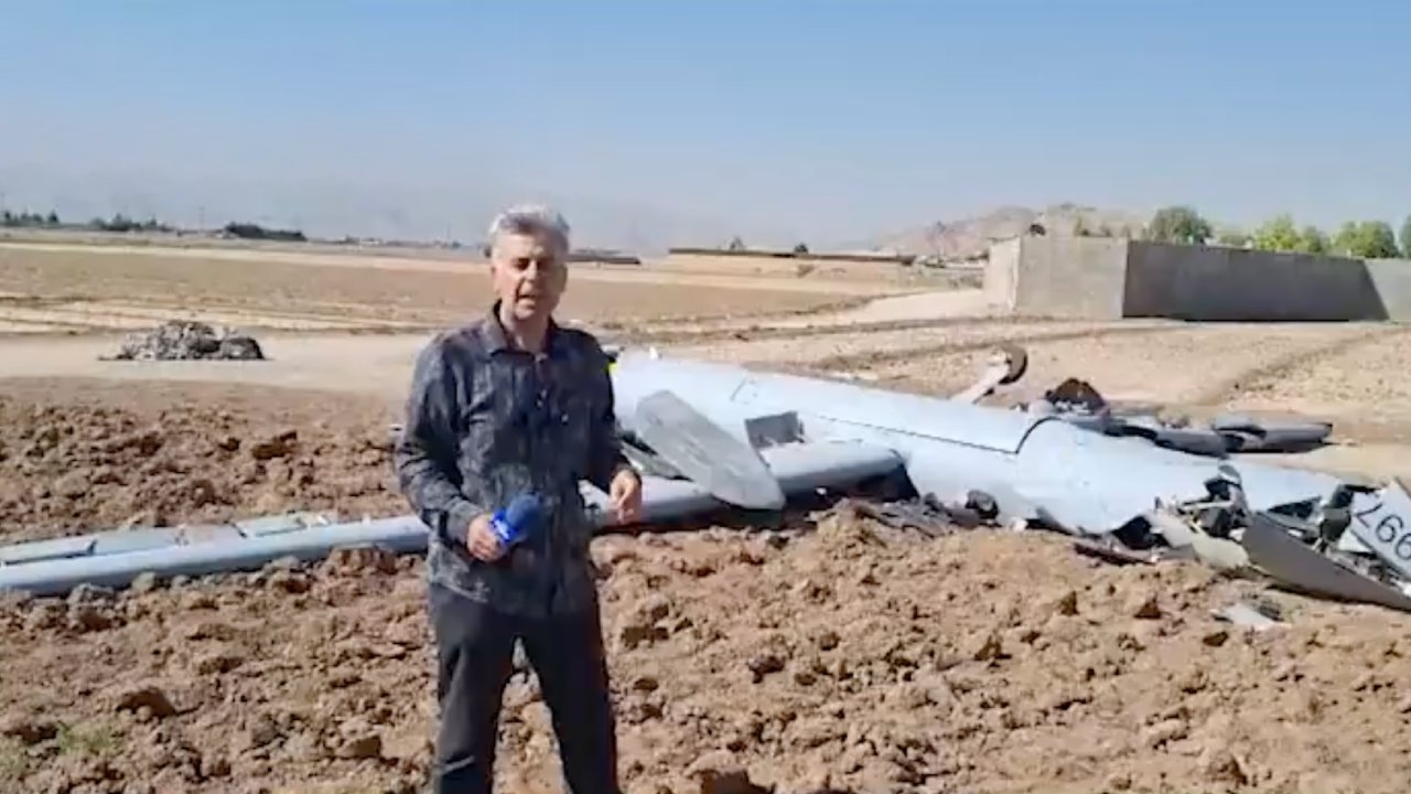 İran İsrail İHA'sı düşürdü