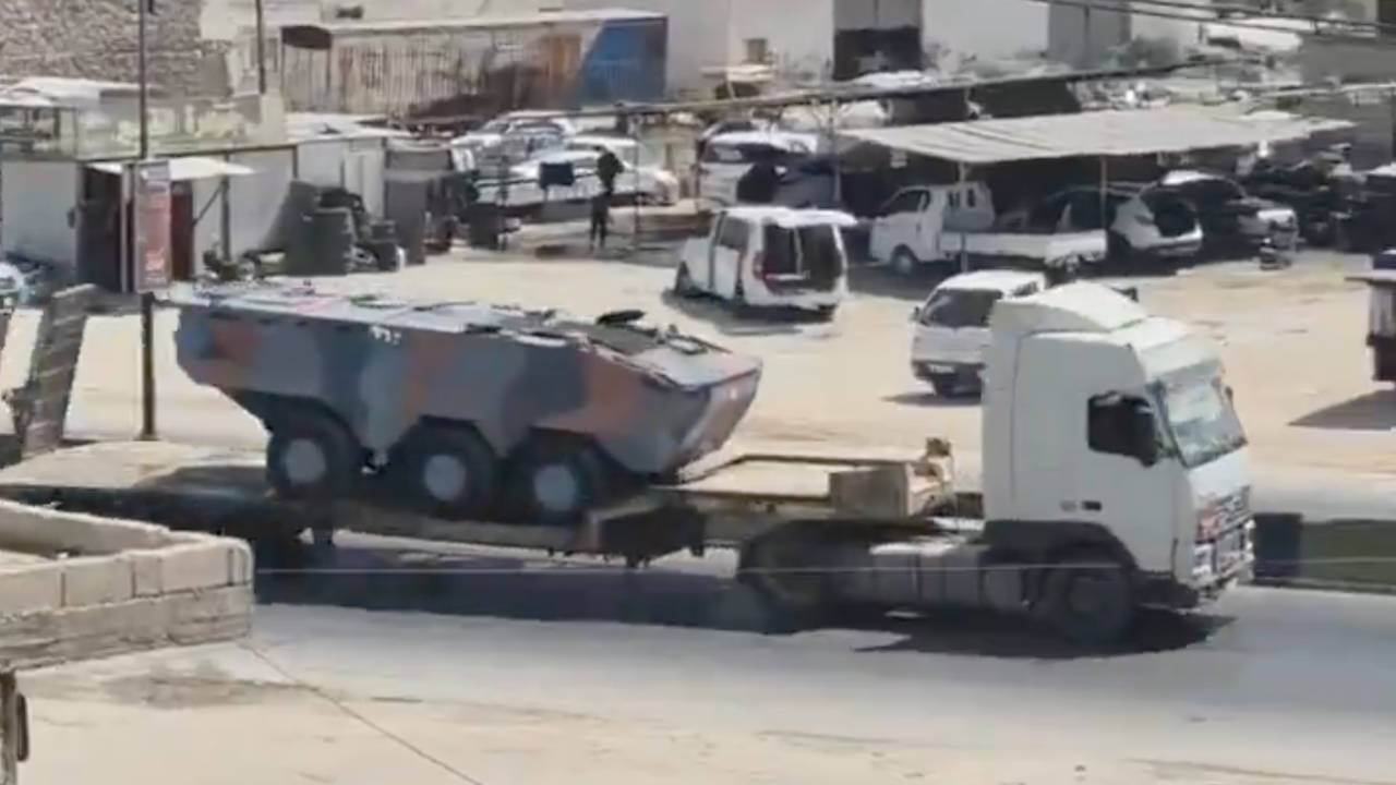 Türkiye'den Suriye yönetimine zırhlı personel taşıyıcı teslimatı