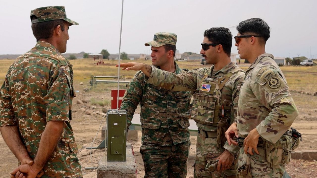 ABD ile Ermenistan arasında ortak askeri tatbikat