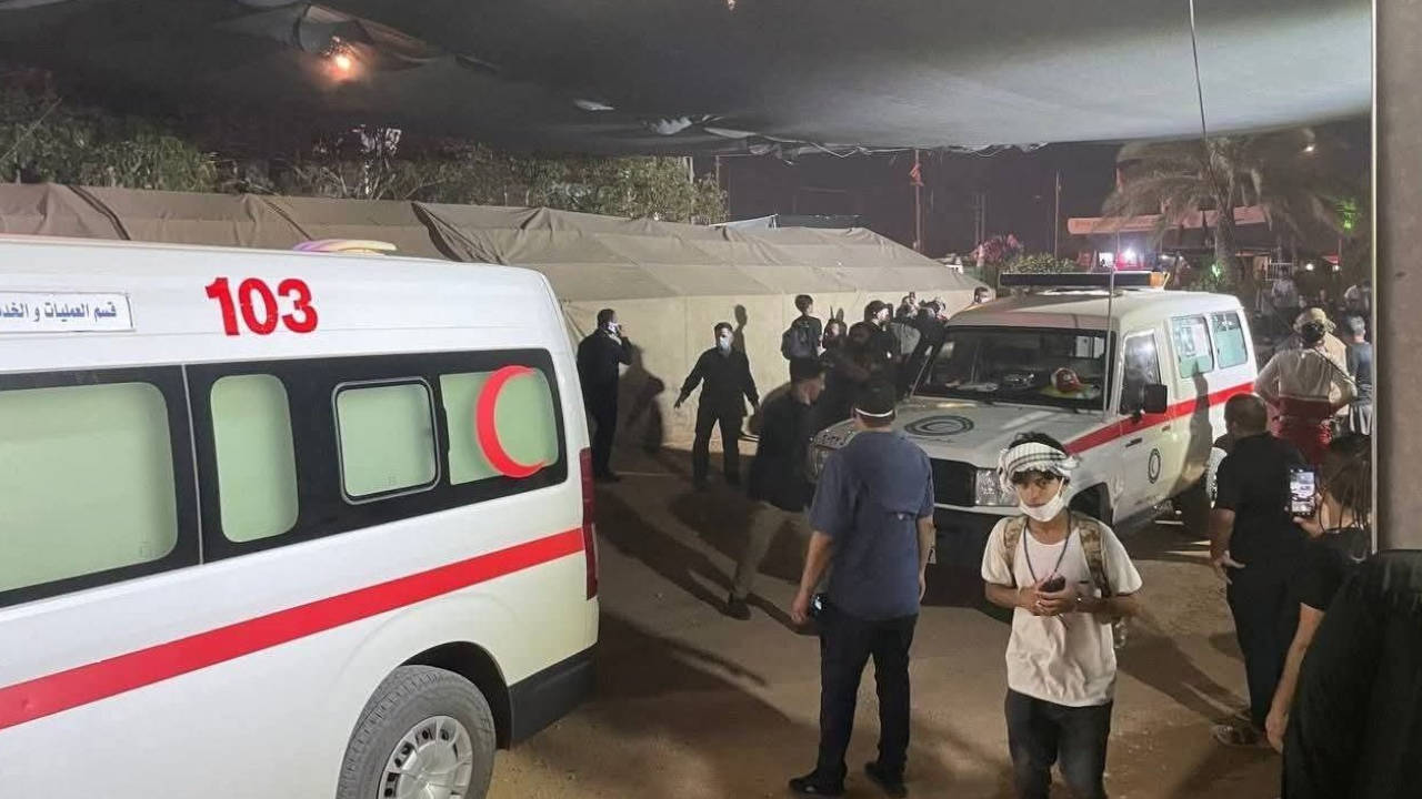 Kerbela'ya yürüyen Şiiler klor gazından zehirlendi