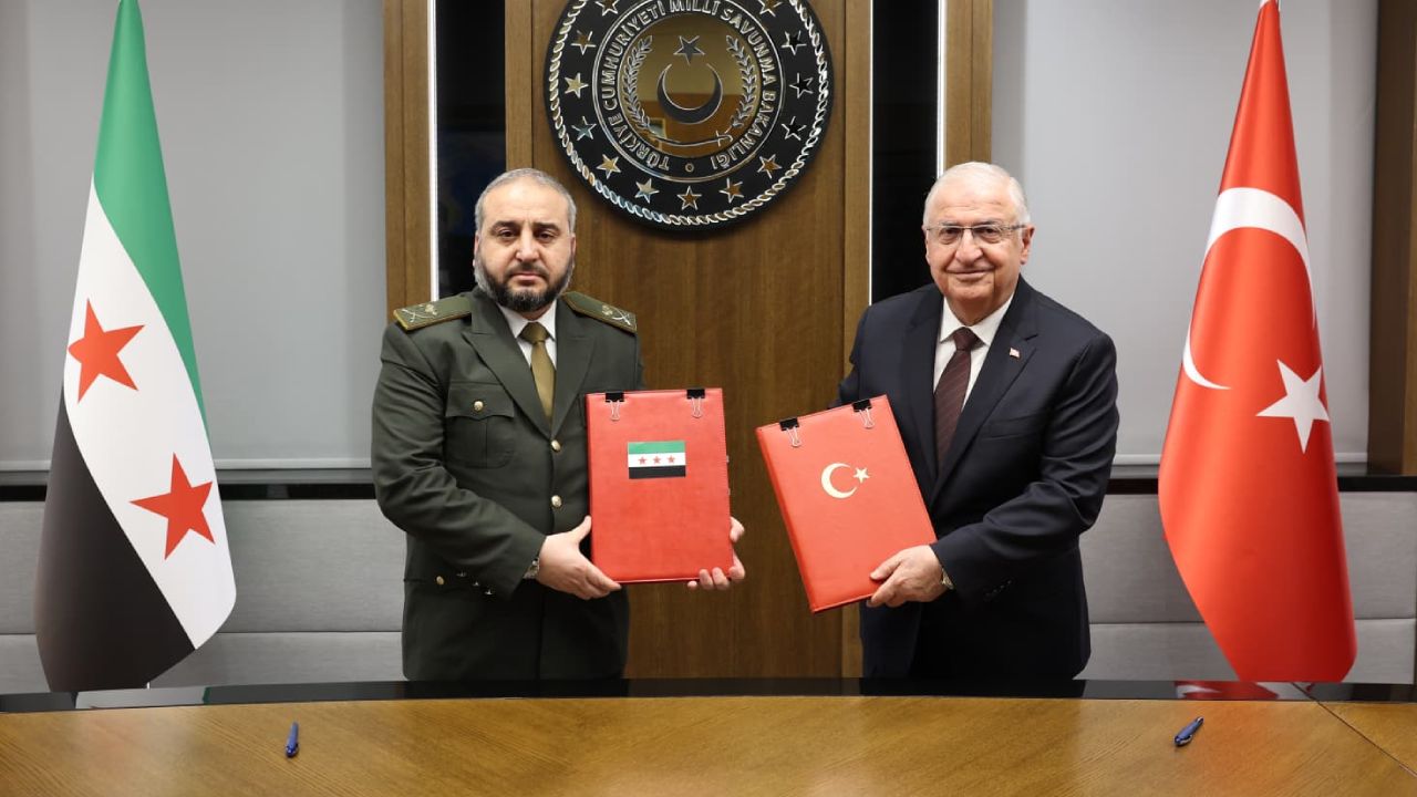 Türkiye ile Suriye arasında askeri anlaşma