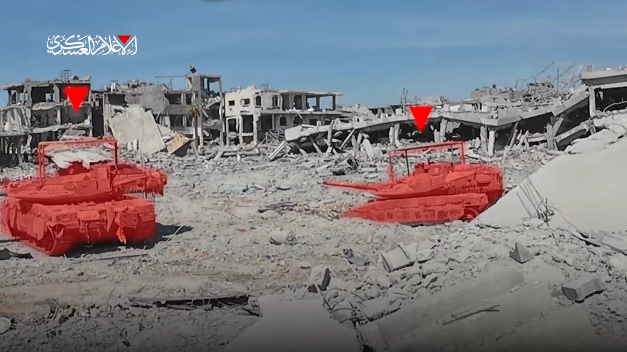 Kassam Tugayları İsrail askerlerini şok edici bir pusuyla hedef aldı