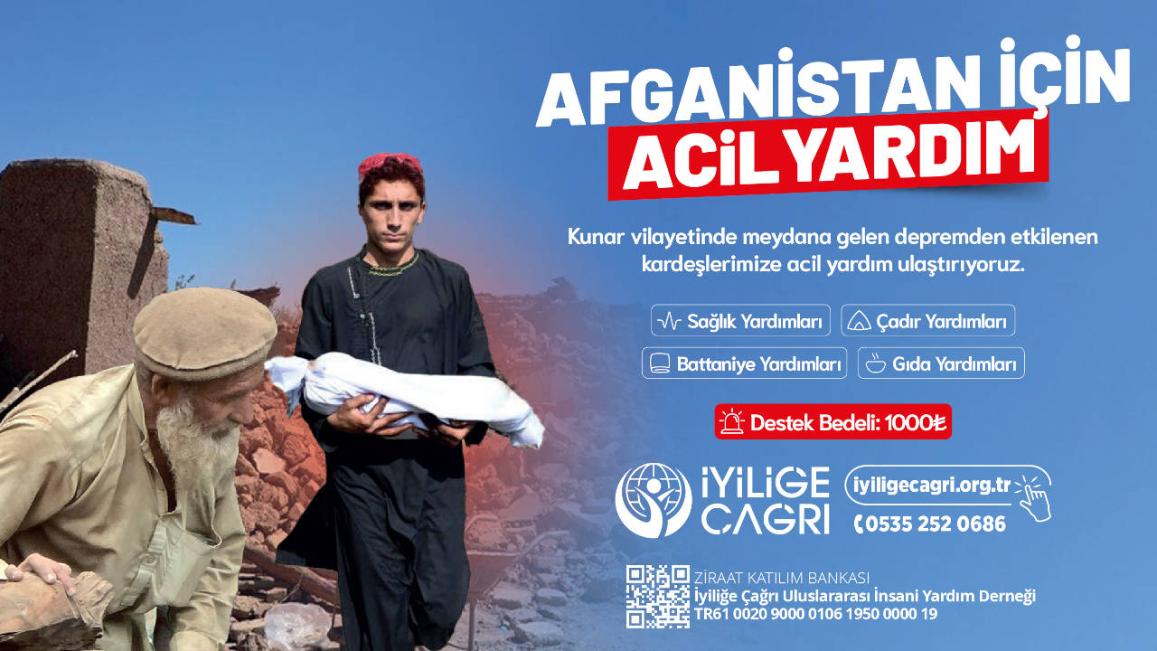 Afganistan için yardım