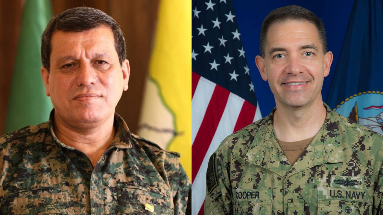 CENTCOM Komutanı Cooper, SDG Komutanı Mazlum Abdi ile görüştü