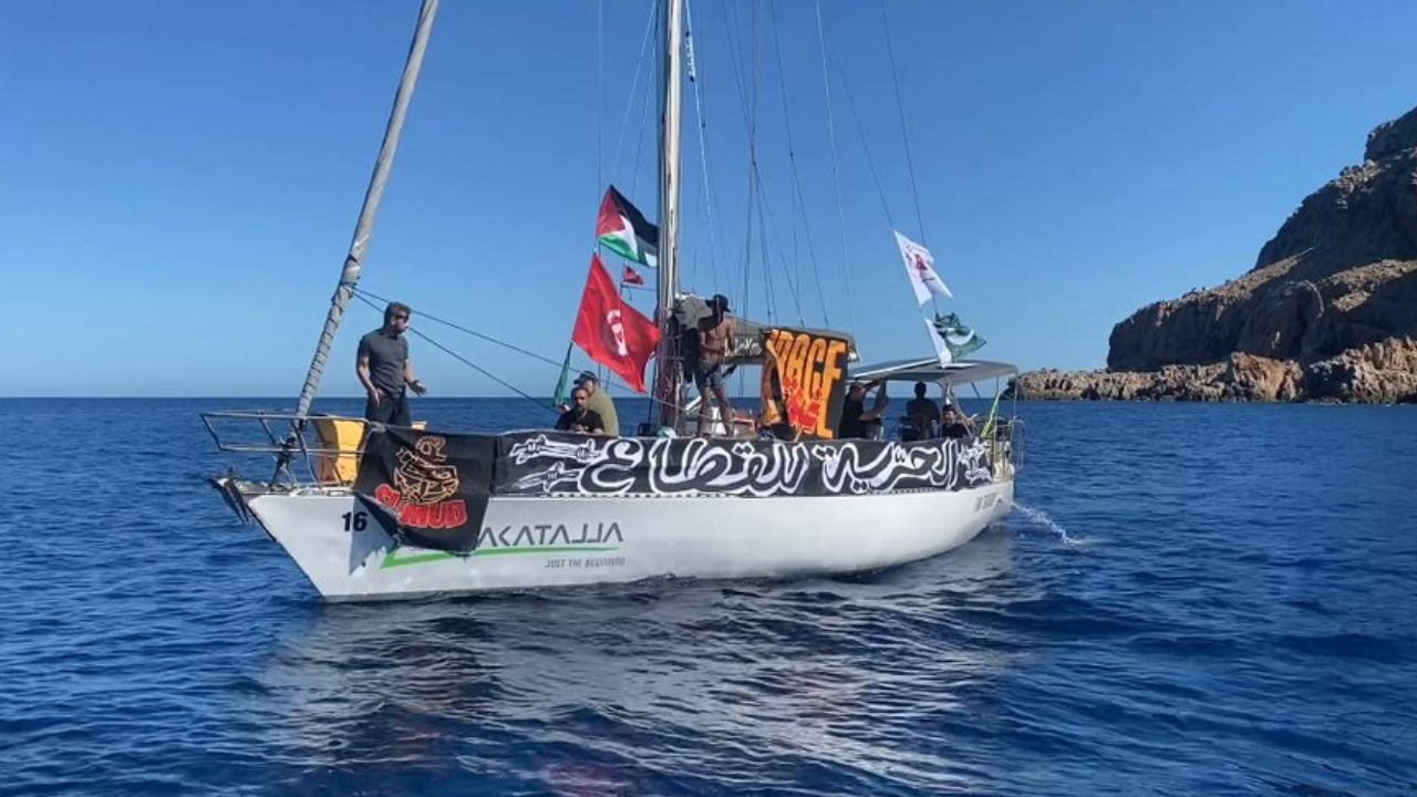 Küresel Sumud Filosu İtalya açıklarında