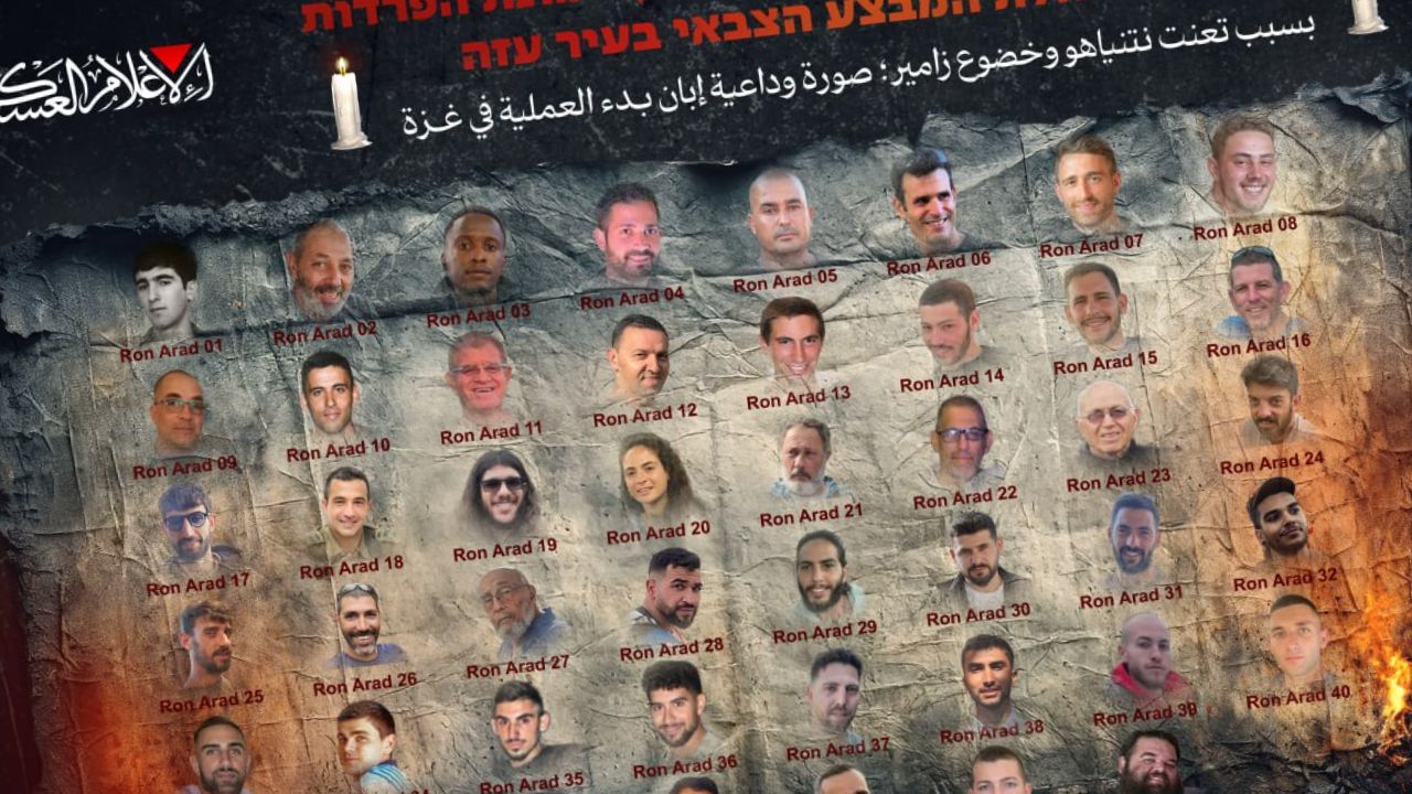 Hamas, Gazze'deki rehineleri 'elveda fotoğrafı' notuyla paylaştı