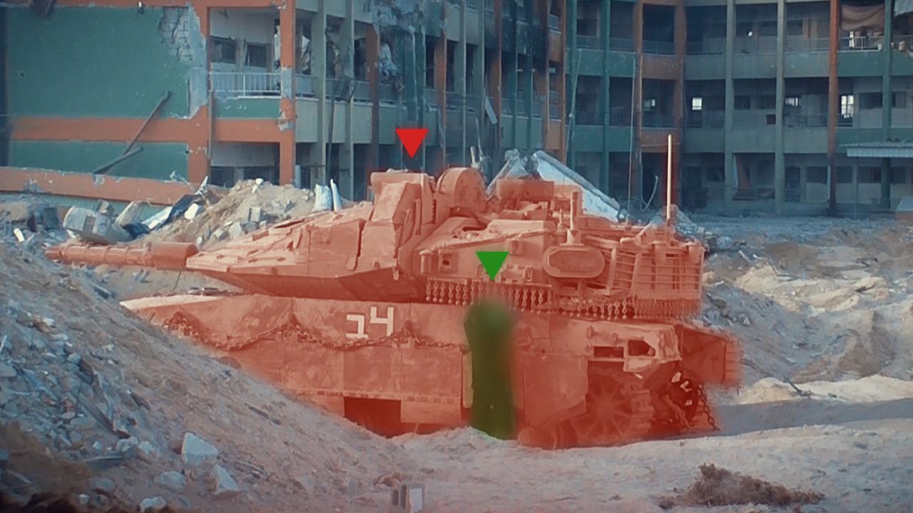 Kassam Tugayları Gazze kent merkezinde İsrail işgaline karşı direnişi sürdürüyor