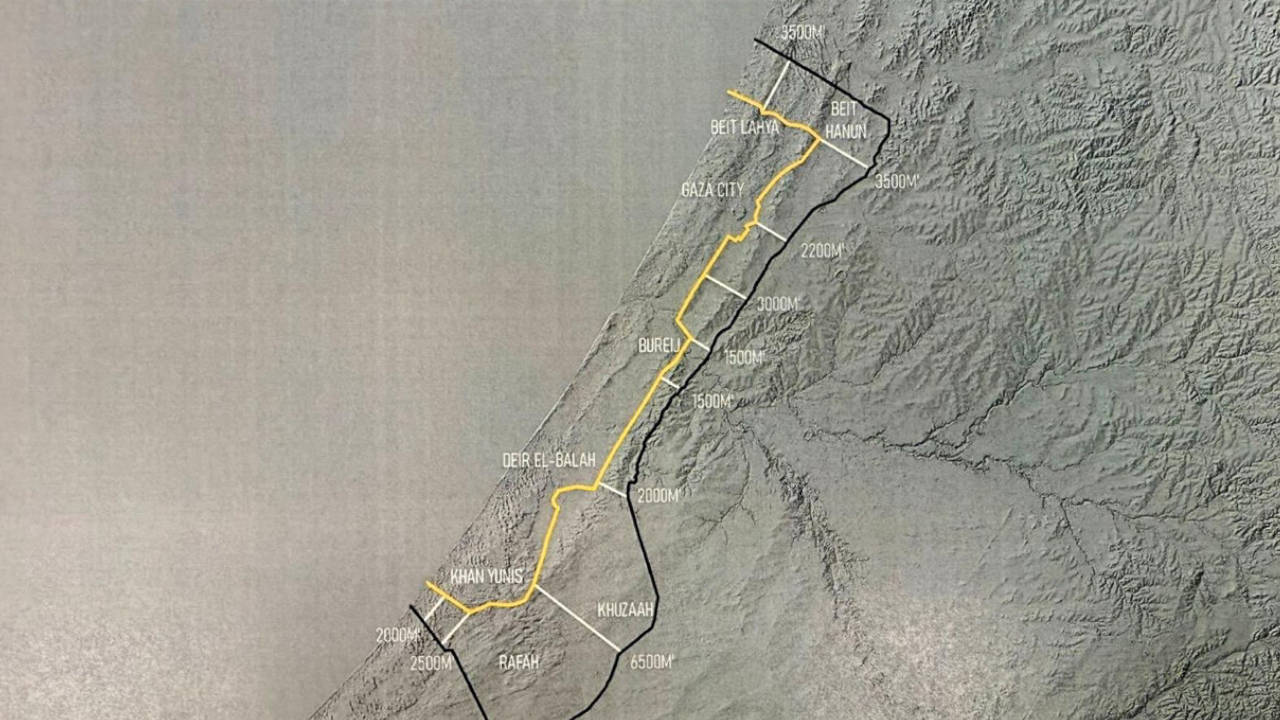 Trump Gazze konusunda konuştu, çekilme haritası yayınladı
