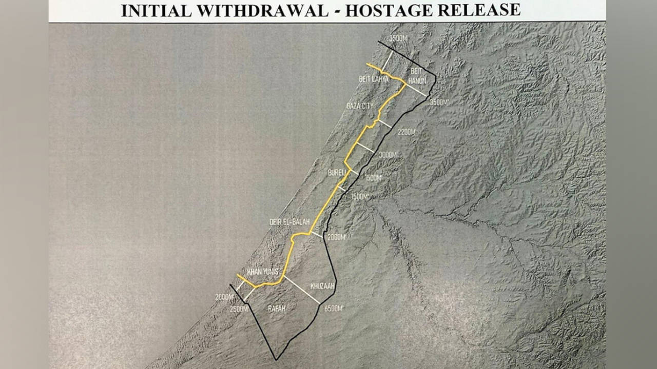 Trump'ın yayınladığı 'Gazze'den çekilme' haritasındaki detaylar neler?