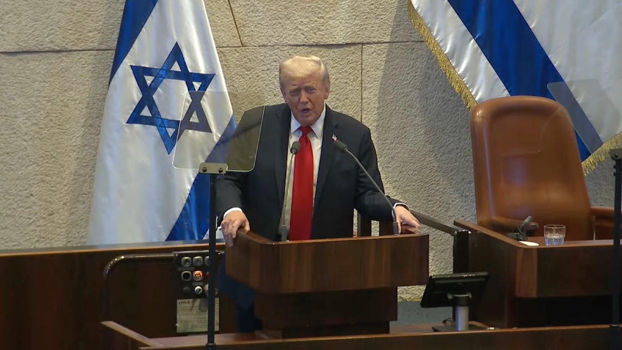 Trump İsrail meclisinde konuştu: "Ortadoğu'da yeni bir dönem başlıyor"