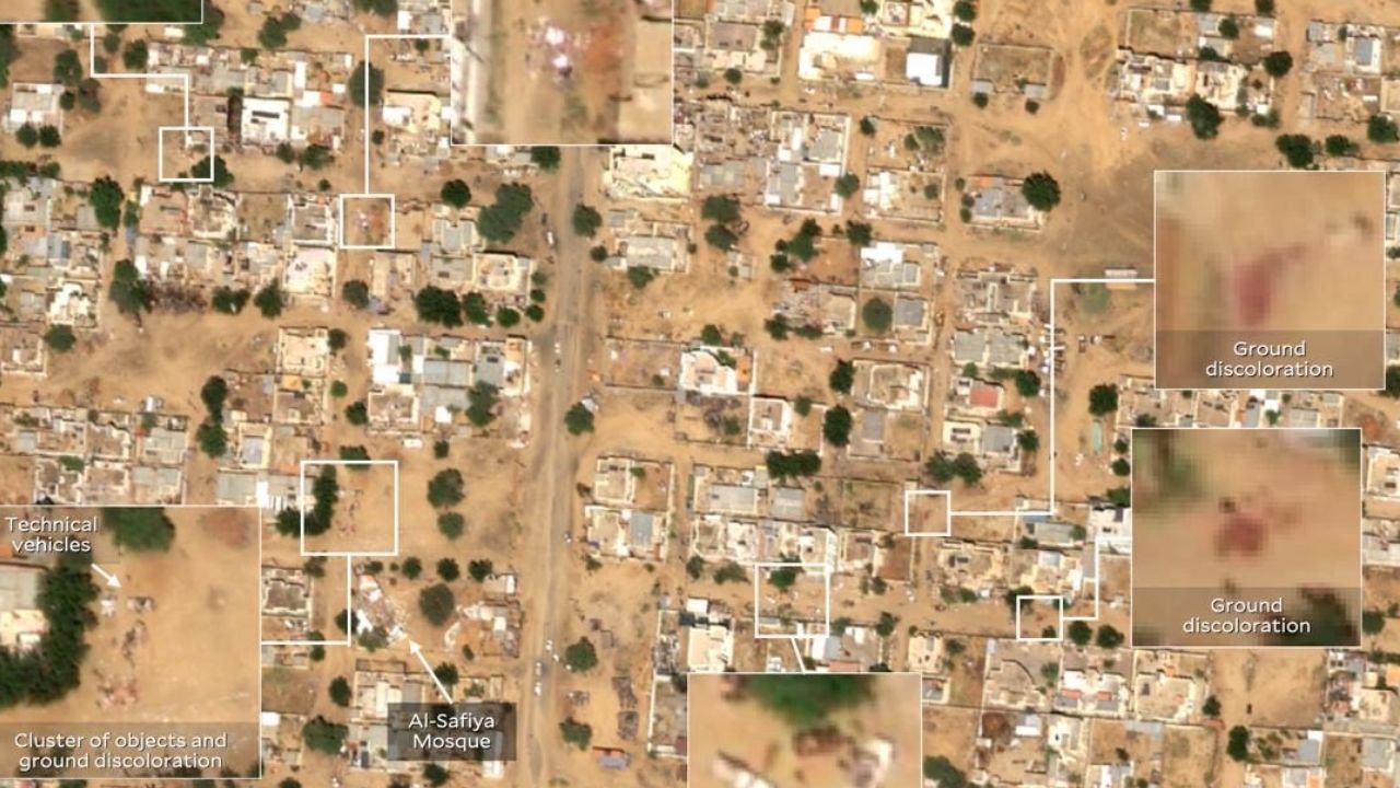 Uydu görüntüleri Sudan'daki toplu mezarları ortaya çıkardı