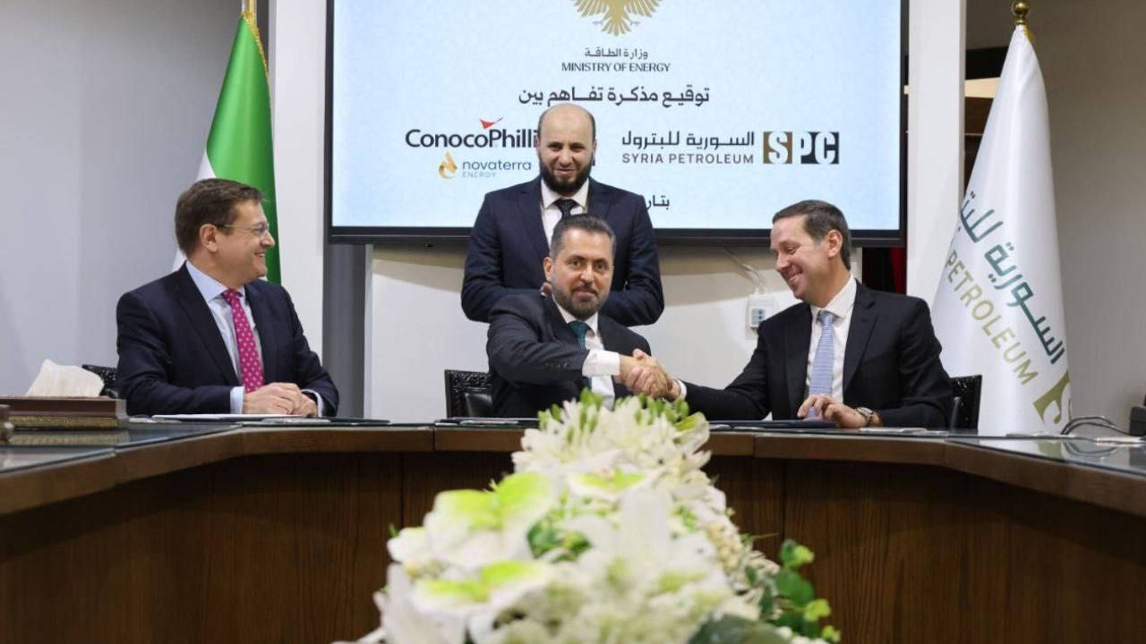 Suriye yönetimi ABD'li şirketle gaz anlaşması imzaladı