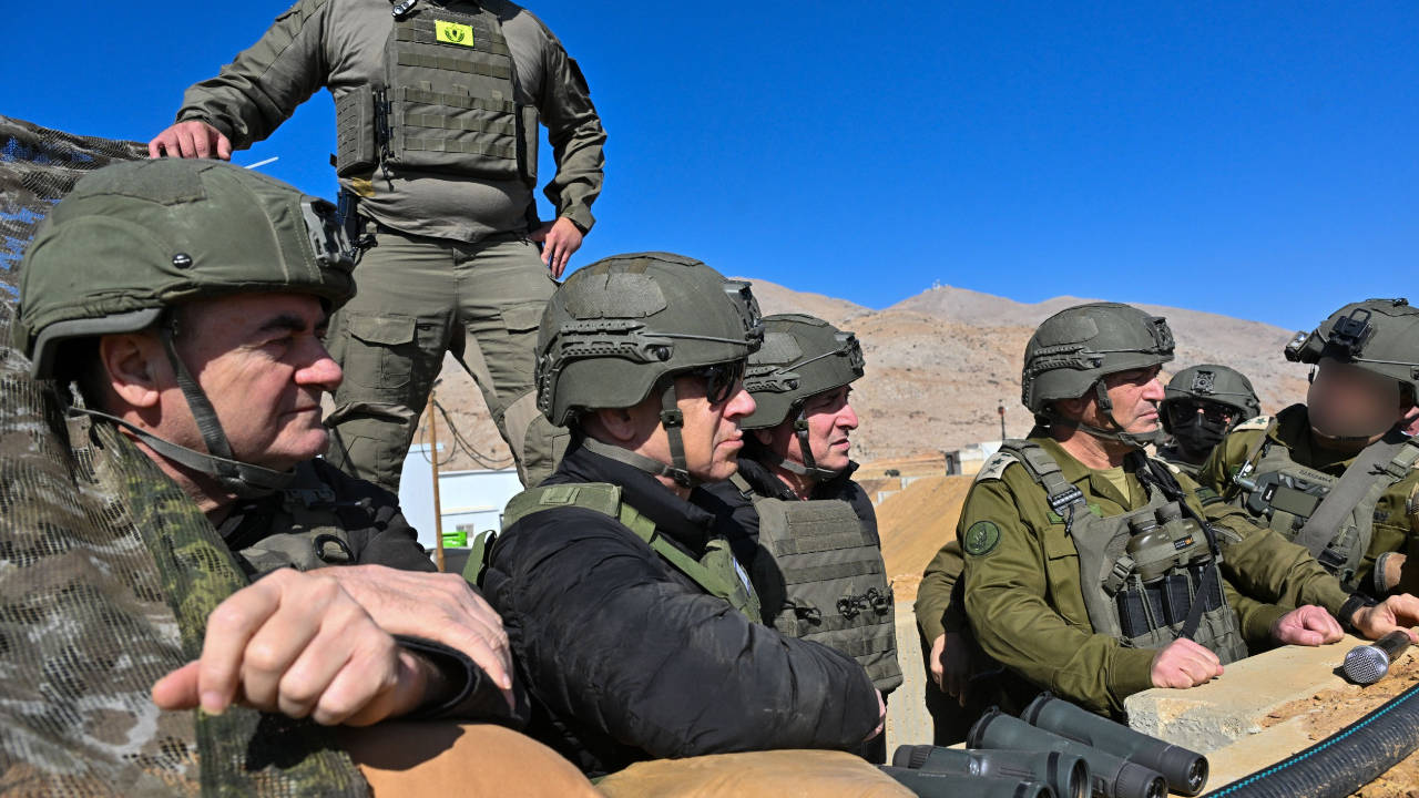 Netanyahu Suriye topraklarında