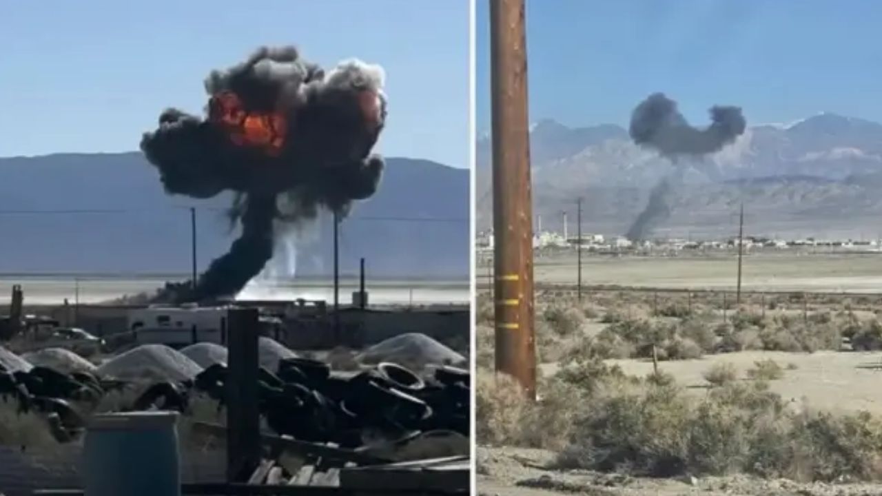 ABD'de savaş uçağı düştü