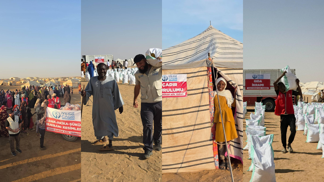 İyiliğe Çağrı, katliam sonrası Sudan'da sahaya indi