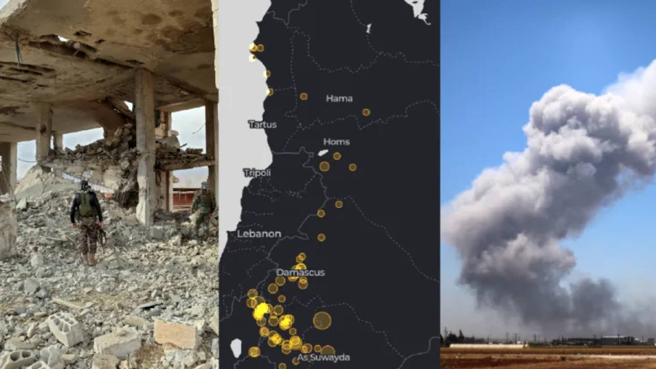 İsrail geçtiğimiz yıl Suriye'de 600'den fazla saldırı gerçekleştirdi