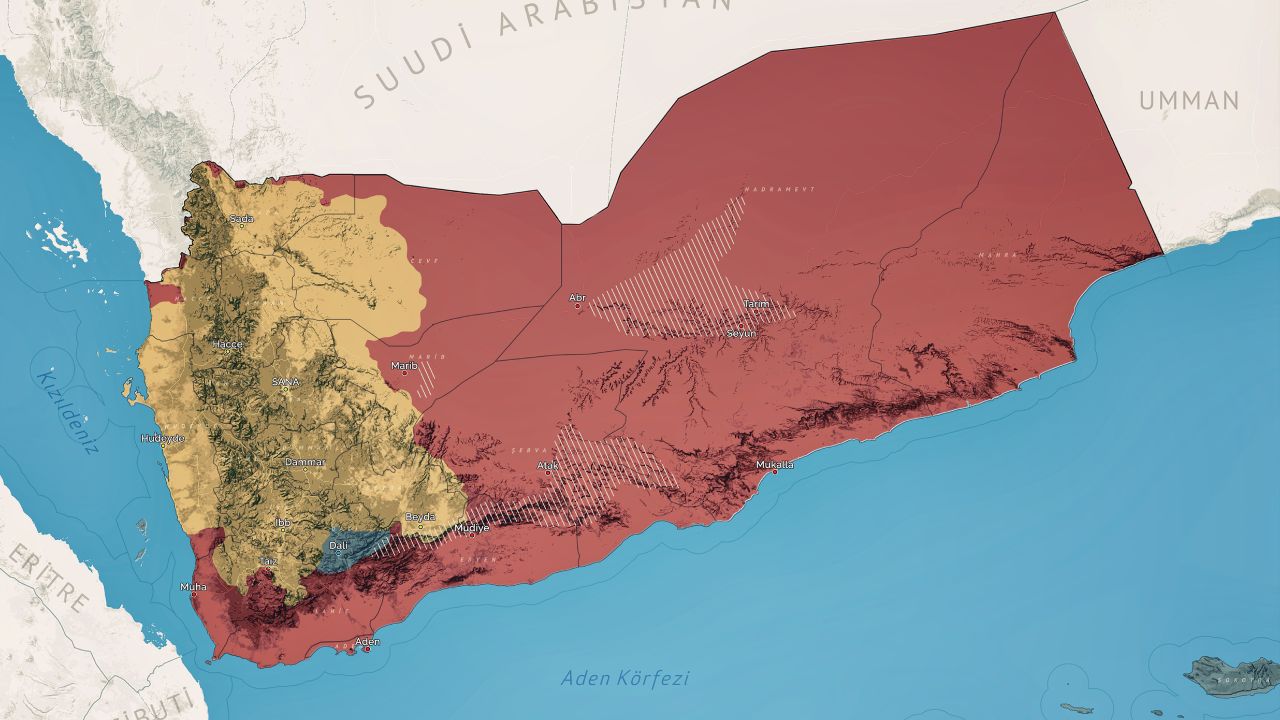 Harita | Yemen'de son durum
