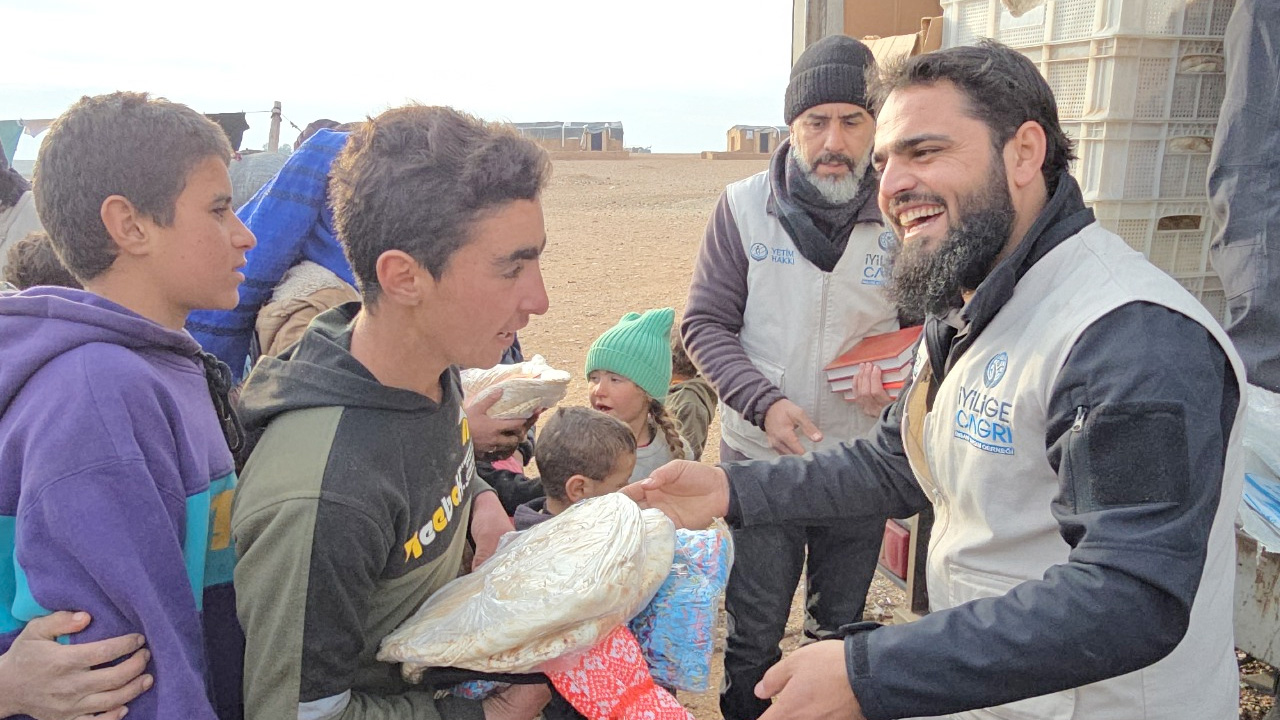 İyiliğe Çağrı Rakka'ya umut oldu