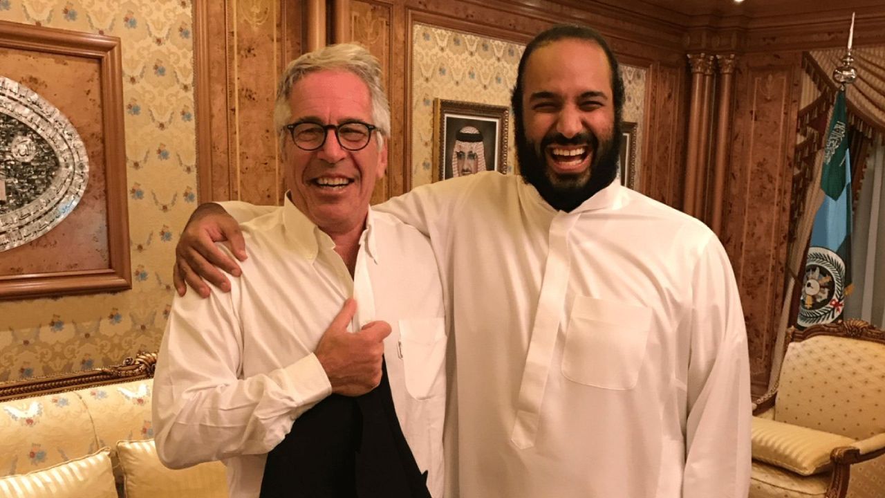 Epstein ile Muhammed bin Selman'ın fotoğrafı ortaya çıktı