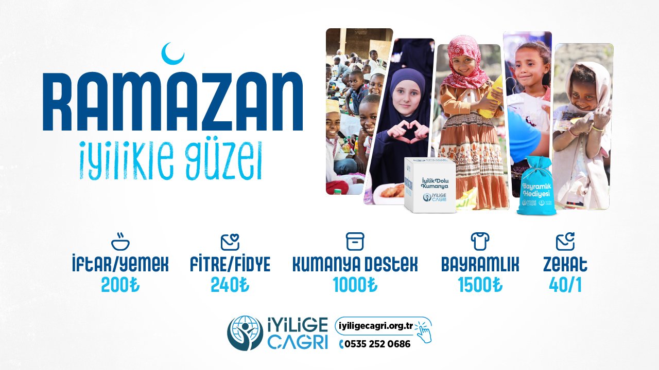 İyiliğe Çağrı'dan Ramazan seferberliği