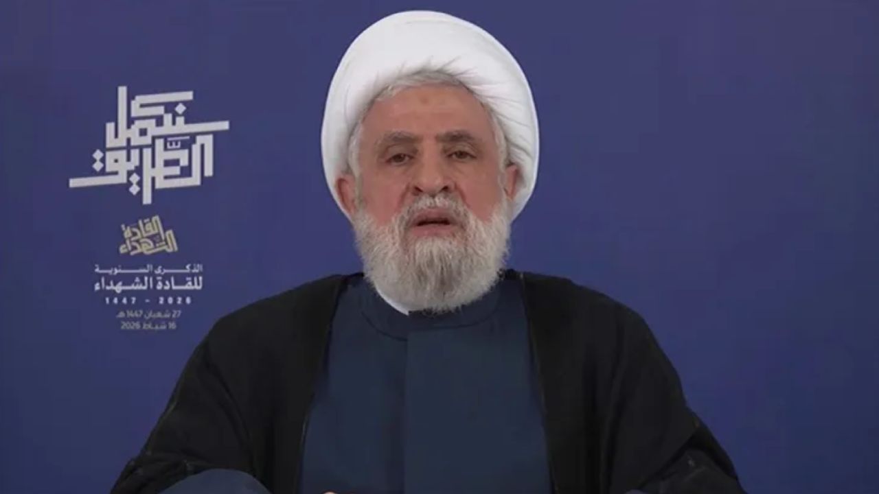 Naim Kasım: Hizbullah'ın silahsızlandırılması İsrail'e hizmet ediyor