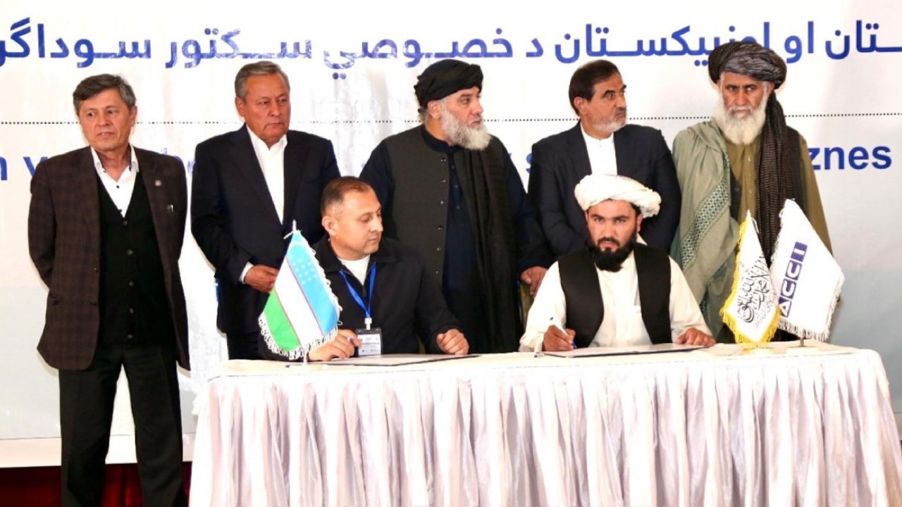 Afganistan ile Özbekistan arasında 1,4 milyar dolarlık ticaret anlaşması