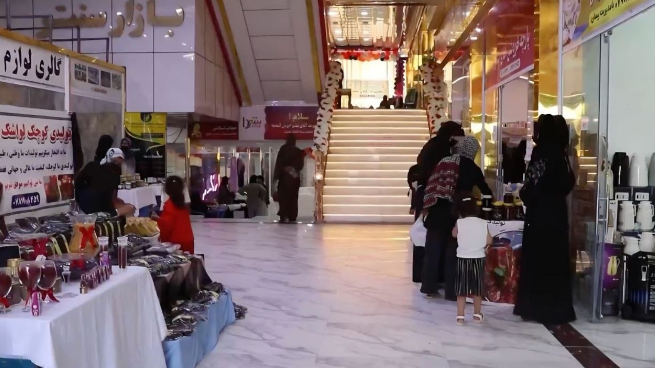 Afganistan’da kadın girişimciliğine destek: Özel çarşı kuruldu