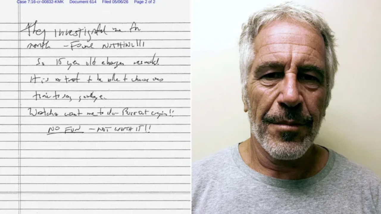Epstein’ın “intihar notu” ortaya çıktı
