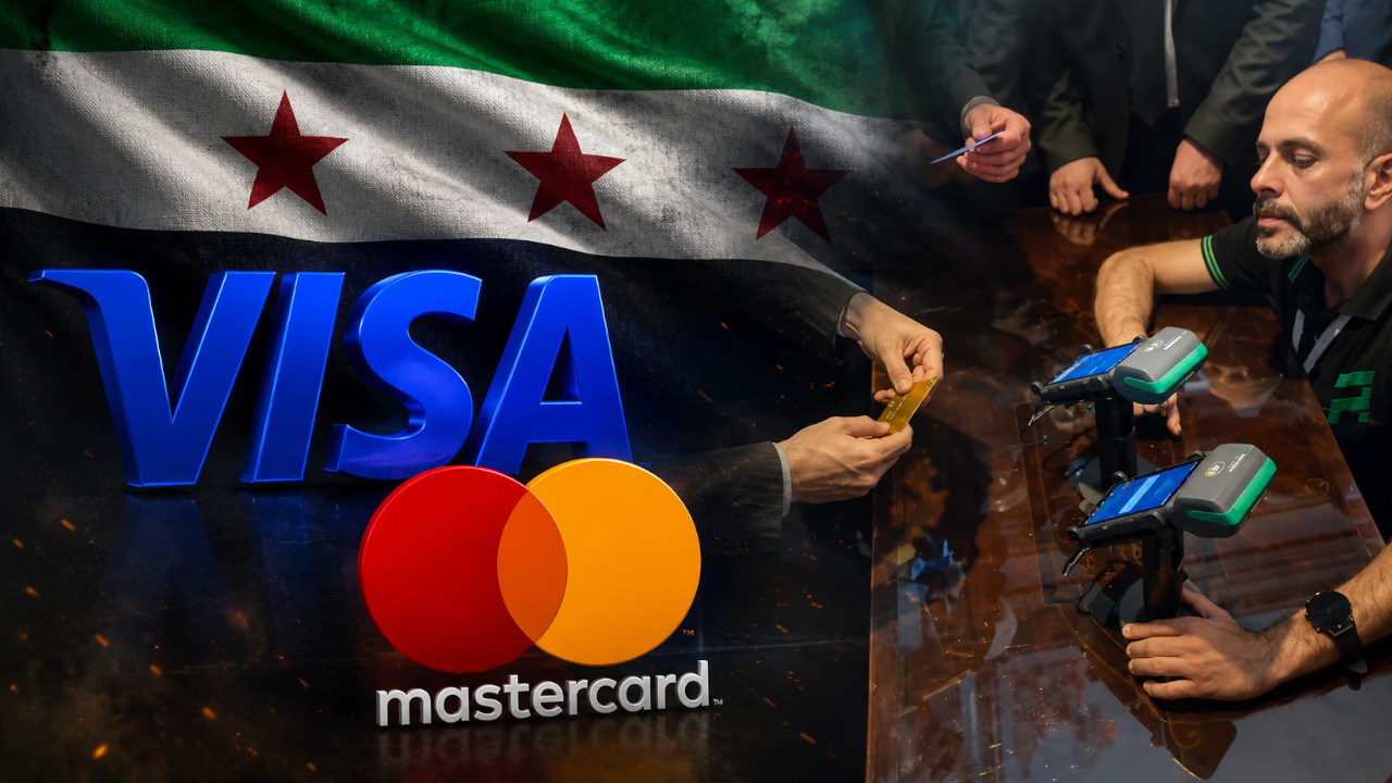 Visa ve Mastercard 15 yıl sonra yeniden Suriye’de
