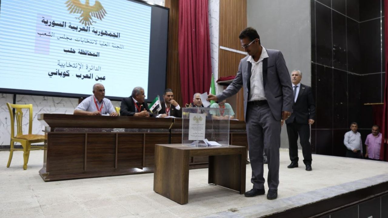 Suriye'nin kuzeyinde parlamento seçimleri gerçekleştirildi