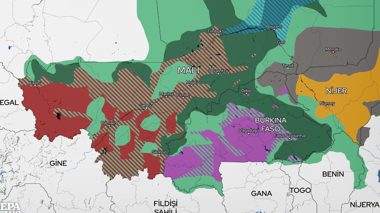 Batı Afrika'da son durum: Sahel'de kim nereyi kontrol ediyor?