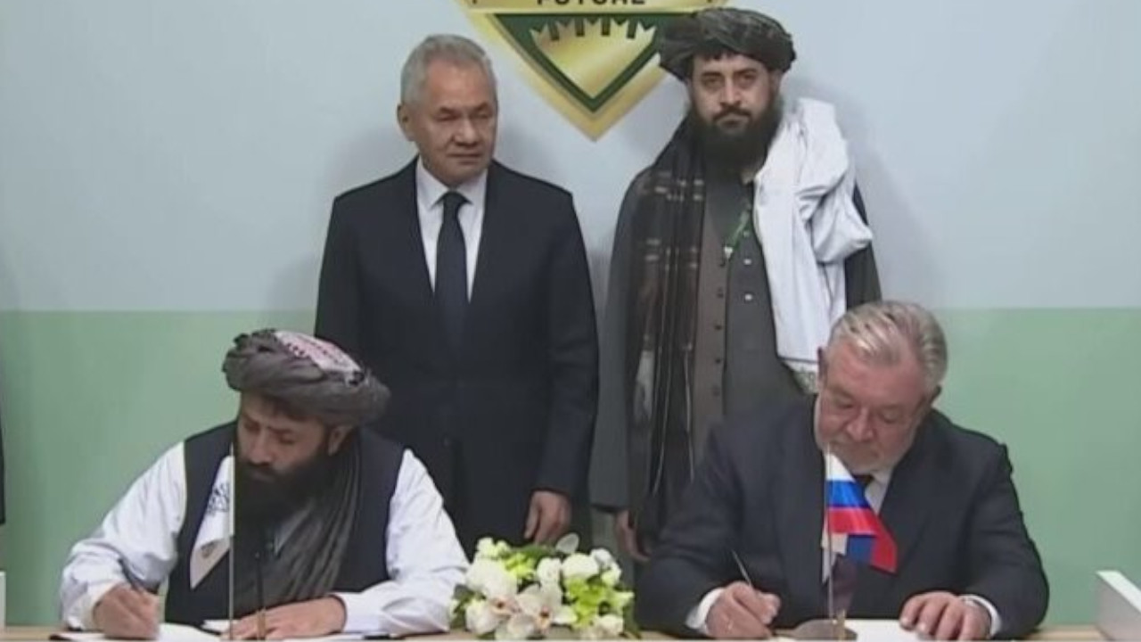 Afganistan ile Rusya arasında askeri iş birliği anlaşması
