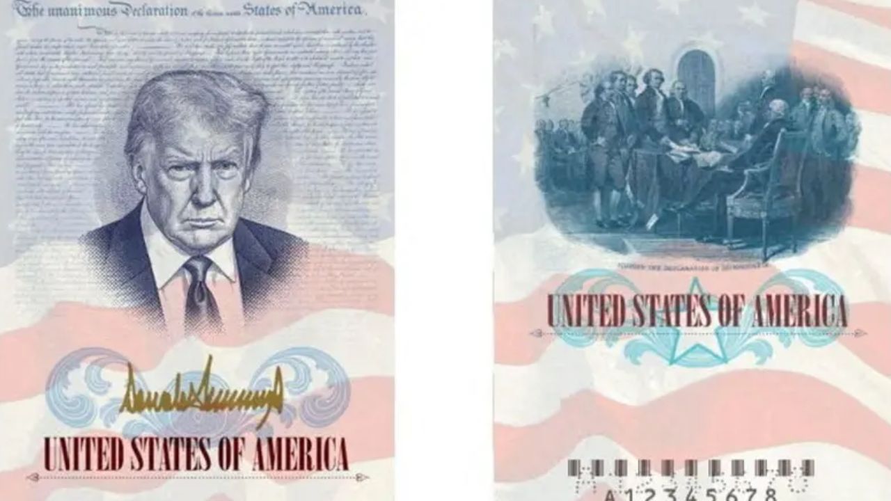 Trump, Amerikan pasaportlarına kendi fotoğrafını yerleştirdi