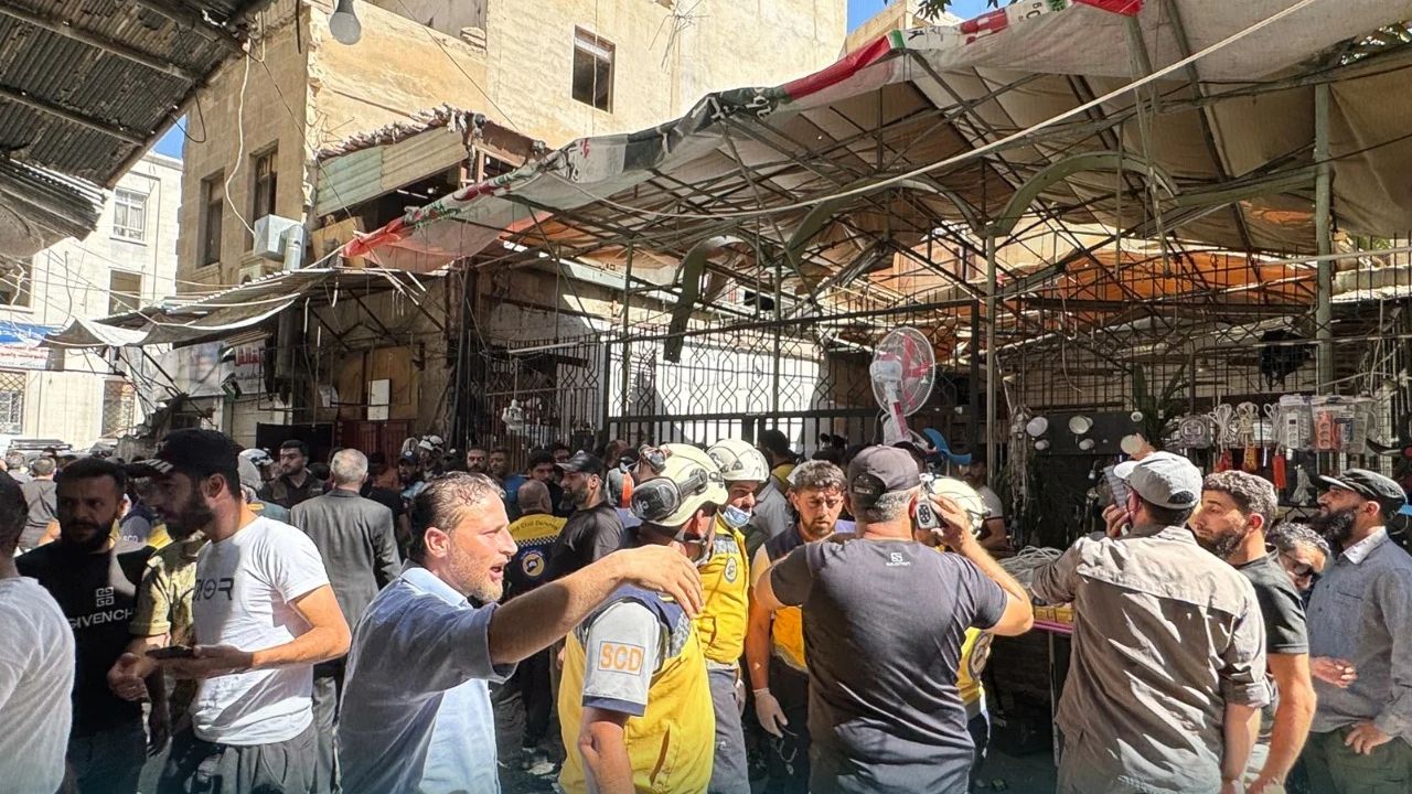 Suriye'nin başkenti Şam'da bombalı saldırı