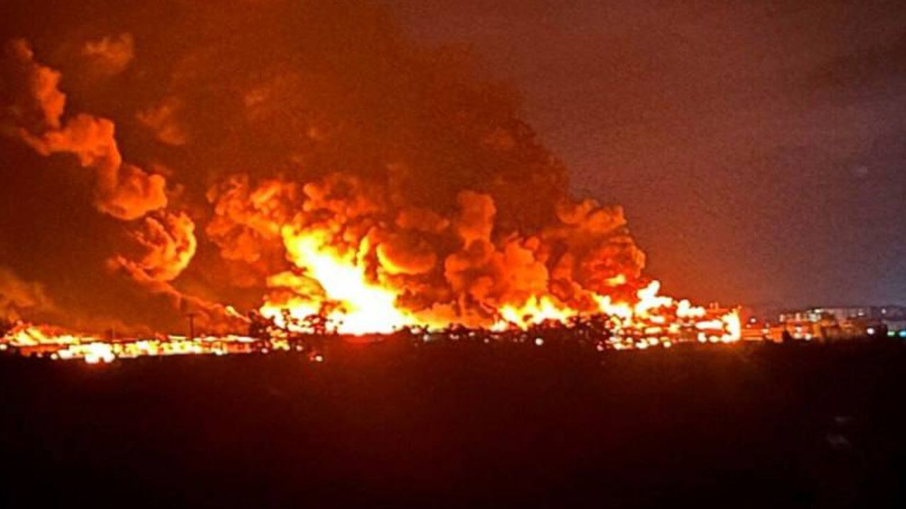 Rusya'dan Ukrayna'nın başkenti Kiev'e balistik füzelerle yoğun bombardıman