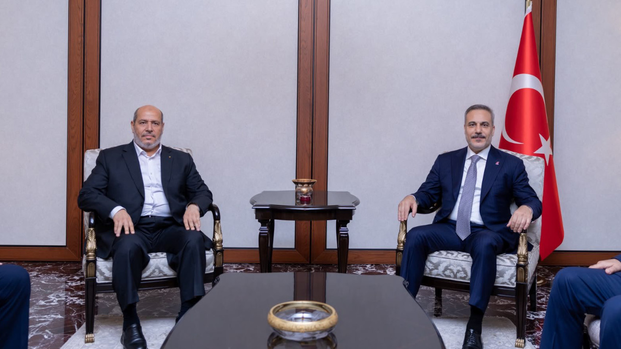 Hakan Fidan, Hamas'ın yeni lideri Halil Hayye ile görüştü