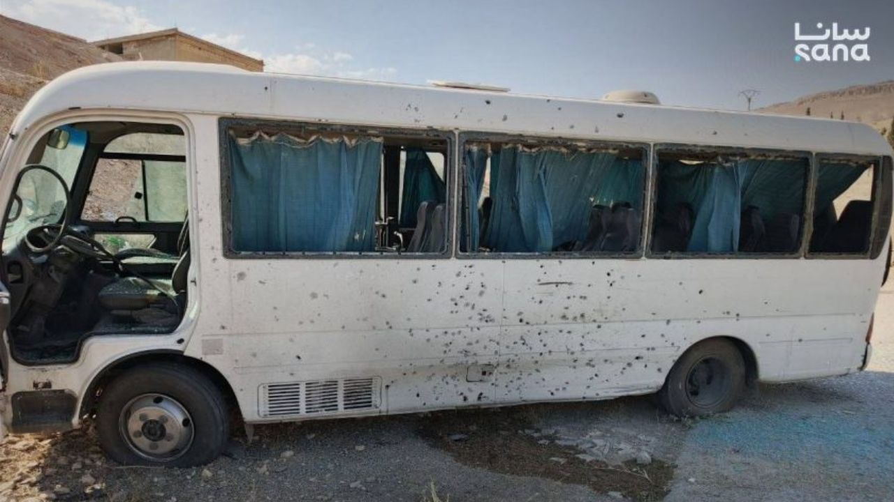 Suriye'nin başkenti Şam'da güvenlik güçlerine bombalı saldırı