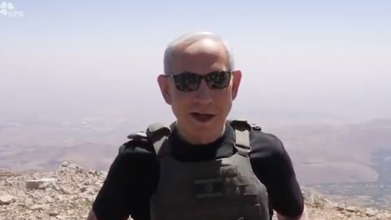 Netanyahu Suriye topraklarında: "Hermon Dağı'ndan Akdeniz'e kadar kontrol bizde"