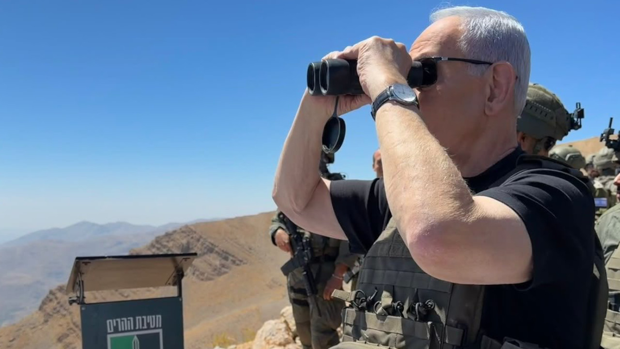 Şam yönetimi Netanyahu'nun Suriye topraklarına girmesini kınadı