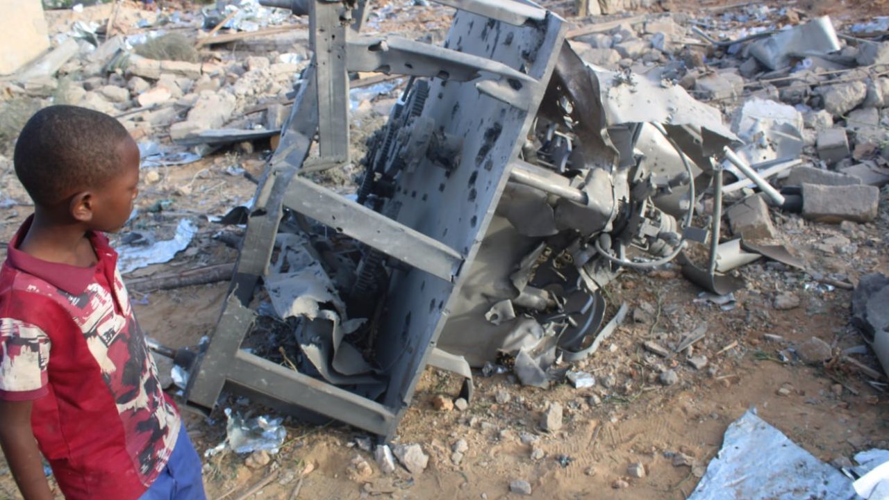 ABD Somali'de bir su arıtma tesisini bombaladı