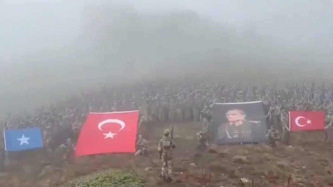 Somali askerleri Isparta'da komando eğitimine başladı