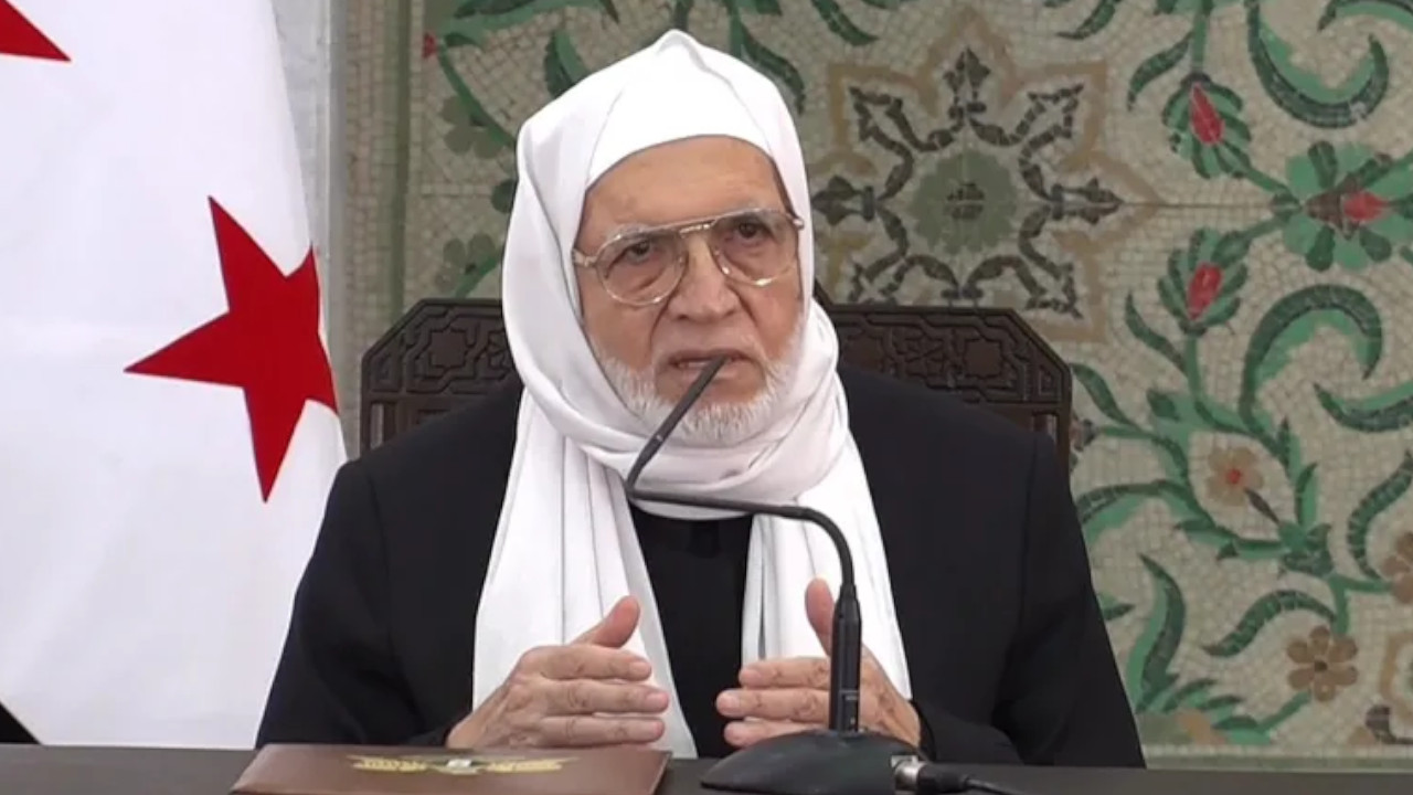 Suriye Baş Müftüsü Usame Rifai'den HTŞ ve Suriye'deki dini yapıya ilişkin açıklamalar