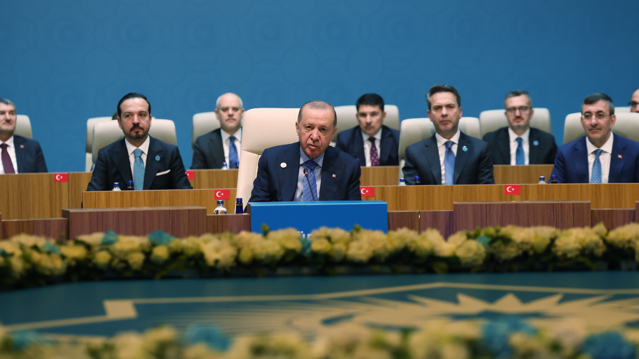 Aliyev'in katılmadığı zirvede Erdoğan'dan "birlik" vurgusu