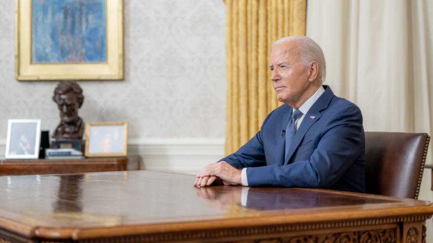 Biden ABD başkanlık yarışından çekildi