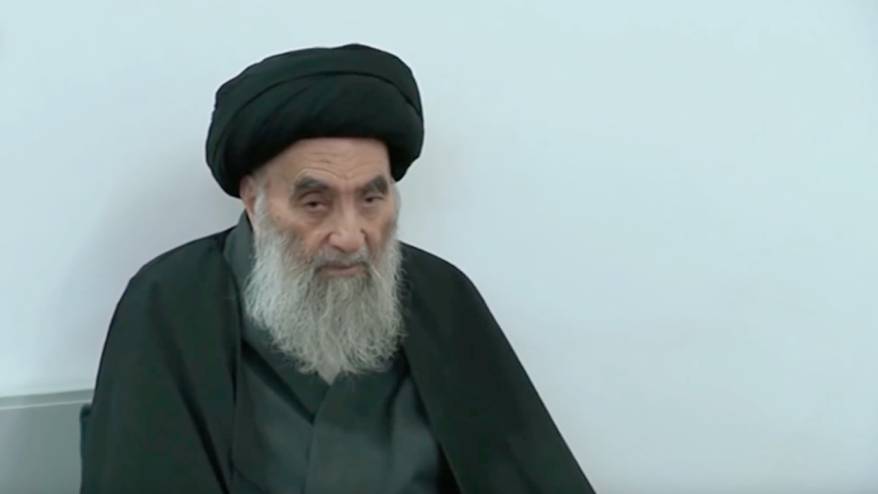 ABD'nin Irak'ı işgaline fetva veren Sistani Gazze konusunda uyardı