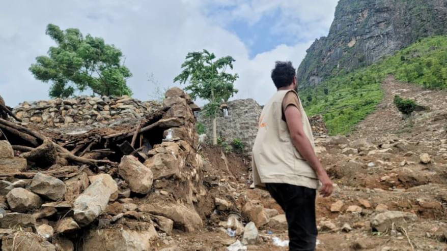 Yemen'deki ölümcül seller geride dehşet verici bir yıkım bıraktı