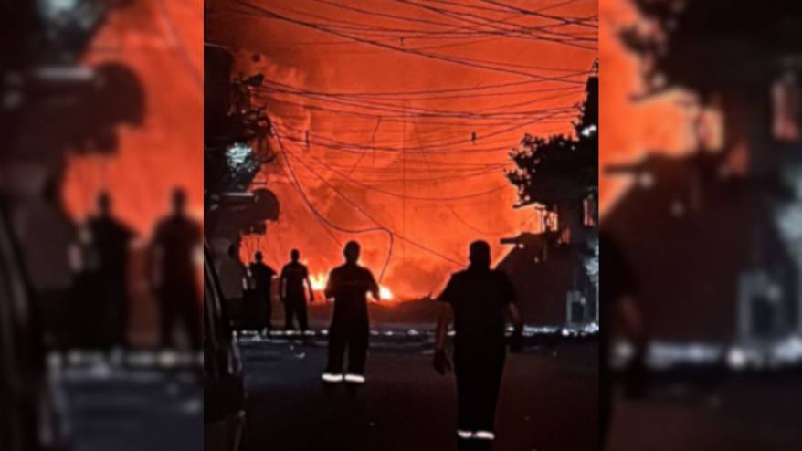 İsrail Lübnan'da cami bombaladı